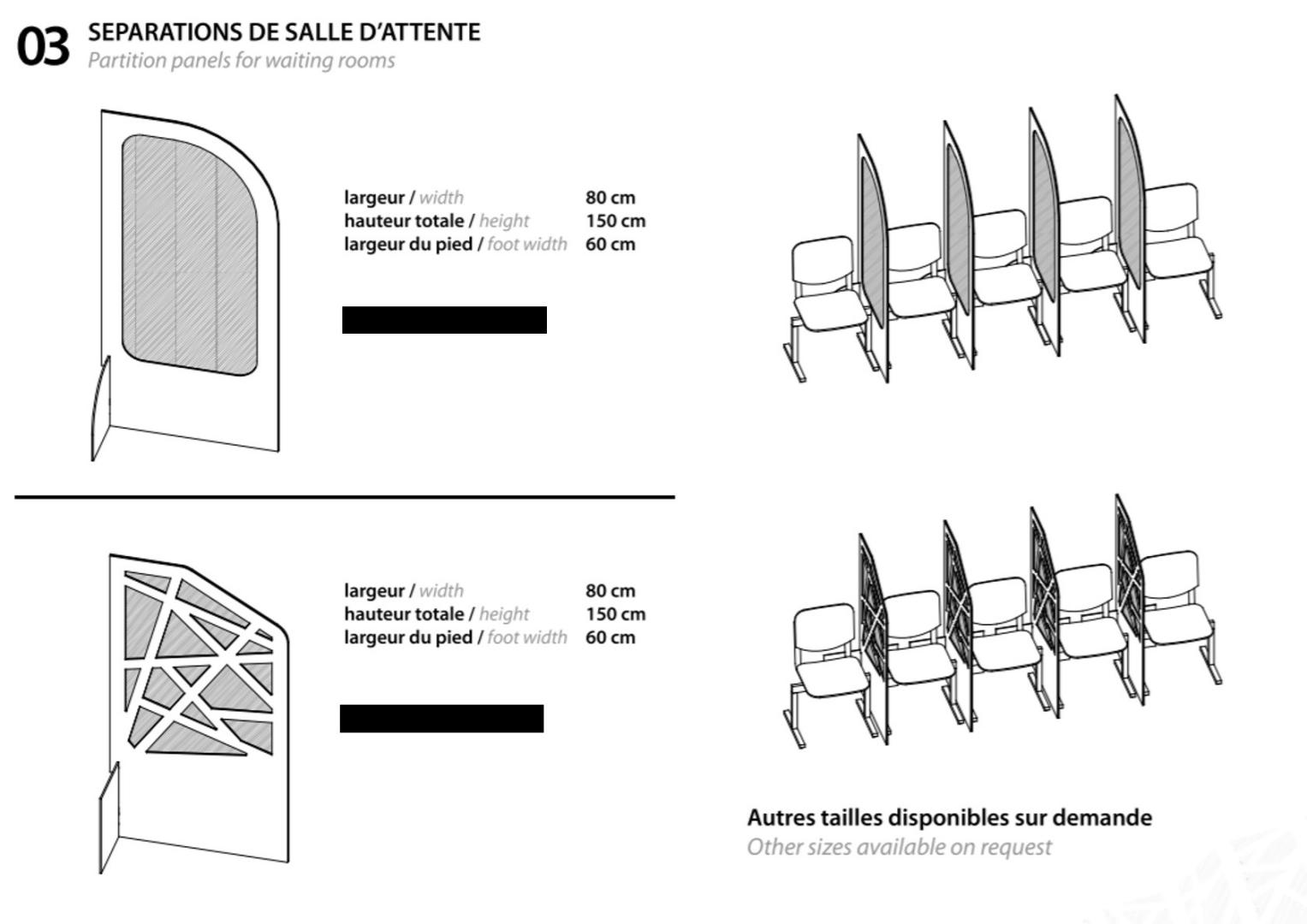 CLOISON SALLE D'ATTENTE